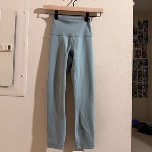 lululemon athletica Mint Green Leggings